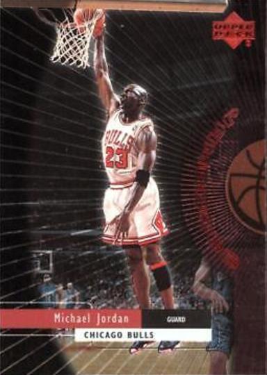Michael Jordan #J1 Basketball Cards 1999 Upper Deck Jamboree