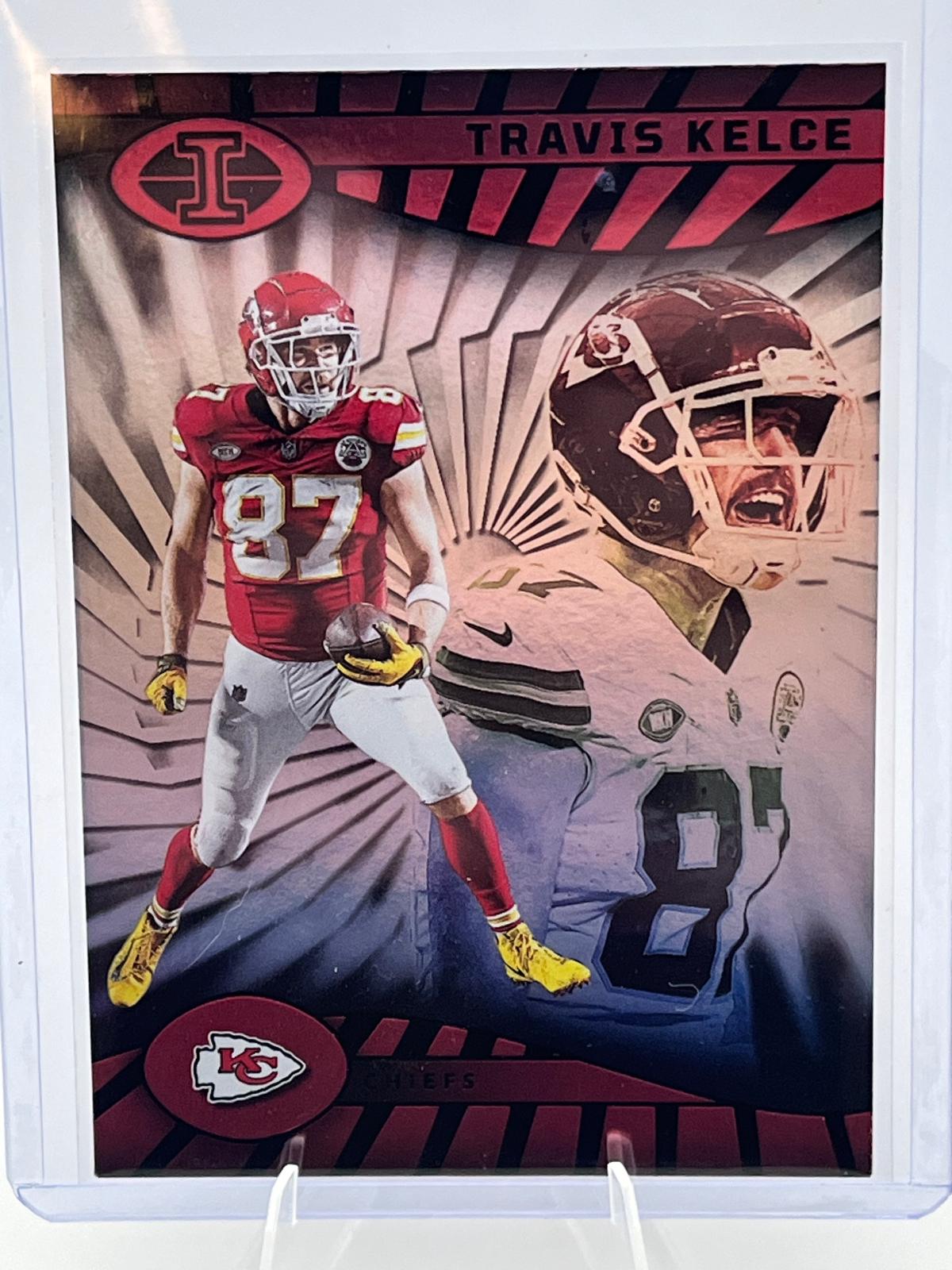 Travis Kelce #43 Football Cards 2024 Panini Illusions