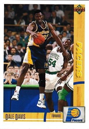 Dale Davis #409 Basketball Cards 1991 Upper Deck