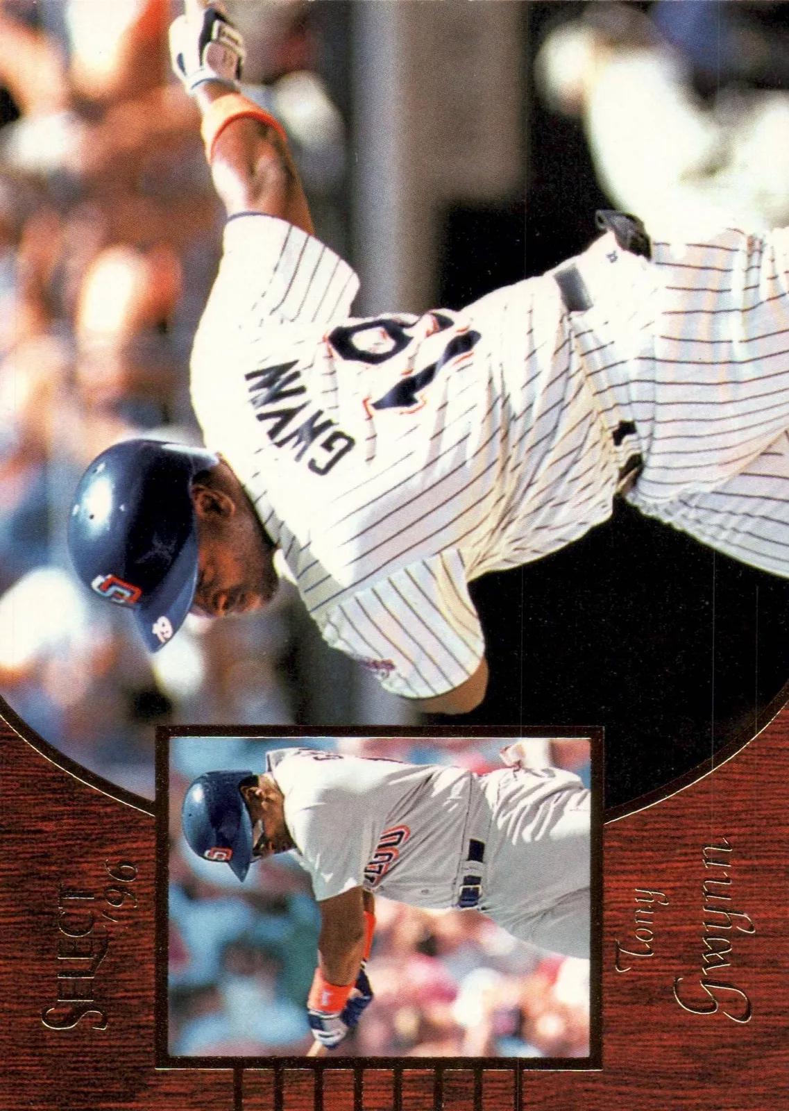Tony Gwynn #59 Baseball Cards 1996 Select