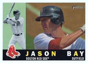 Jason Bay #702 2009 Topps Heritage Baseball