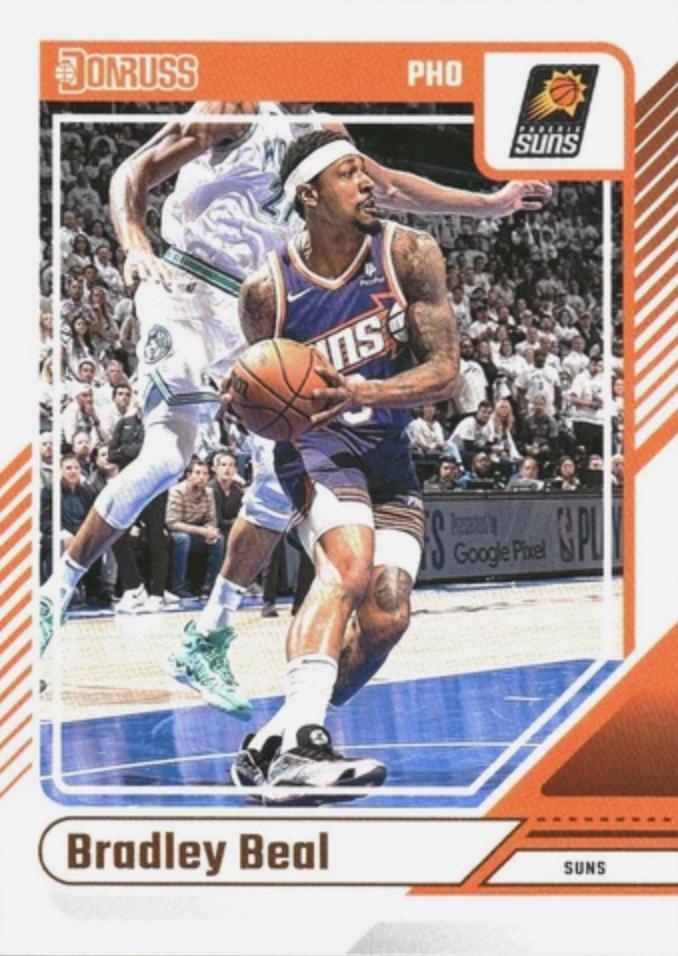 Bradley Beal #97 Basketball Cards 2024 Panini Donruss