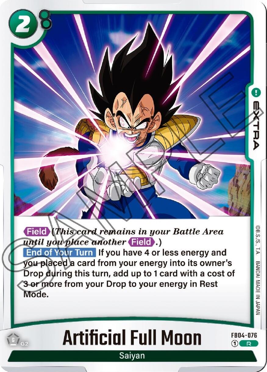 Artificial Full Moon FB04-076 Dragon Ball Fusion World Ultra Limit