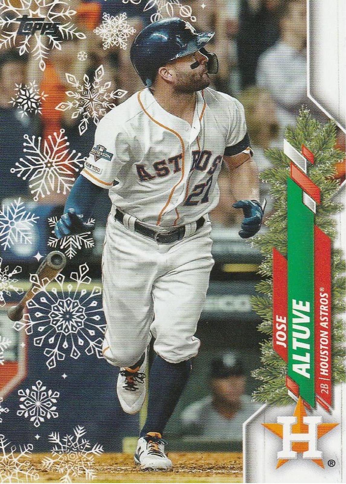 Jose Altuve #HW138 2020 Topps Holiday Baseball