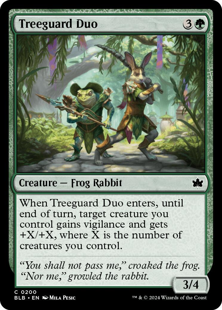 Treeguard Duo #200 Magic Bloomburrow