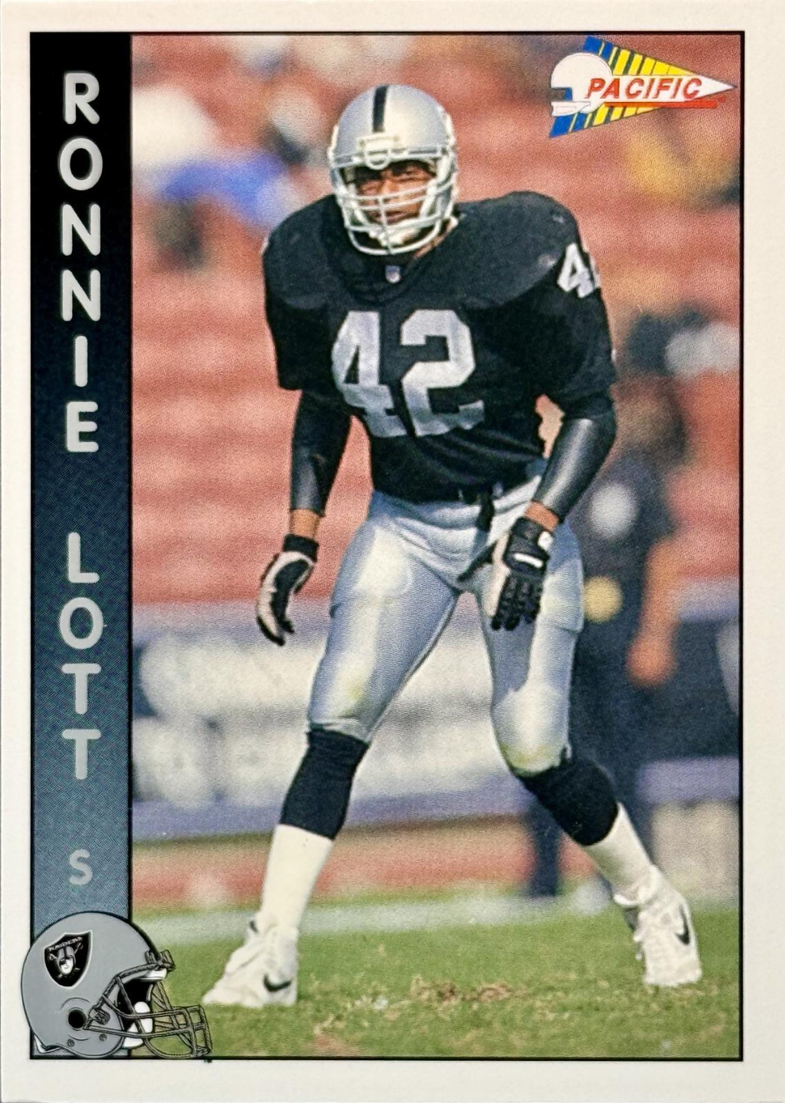 Ronnie Lott #468 1992 Pacific Football