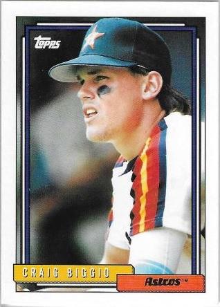 Craig Biggio #715 Baseball Cards 1992 Topps