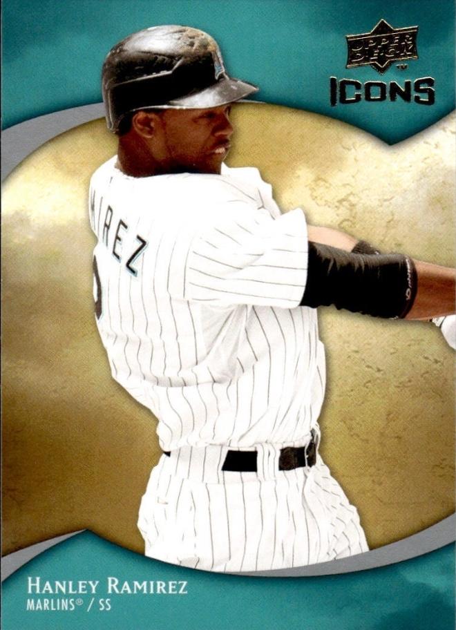 Hanley Ramirez #43 Baseball Cards 2009 Upper Deck Icons