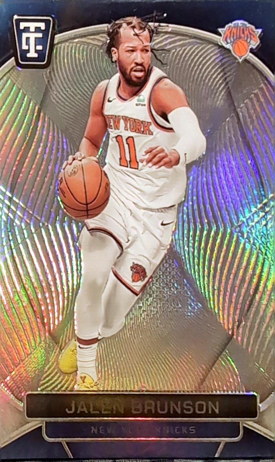 Jalen Brunson #27 Basketball Cards 2024 Panini Totally Certified