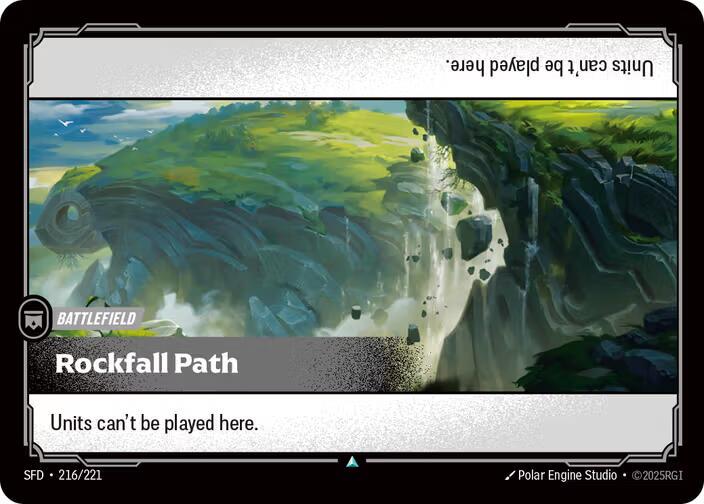 Rockfall Path front