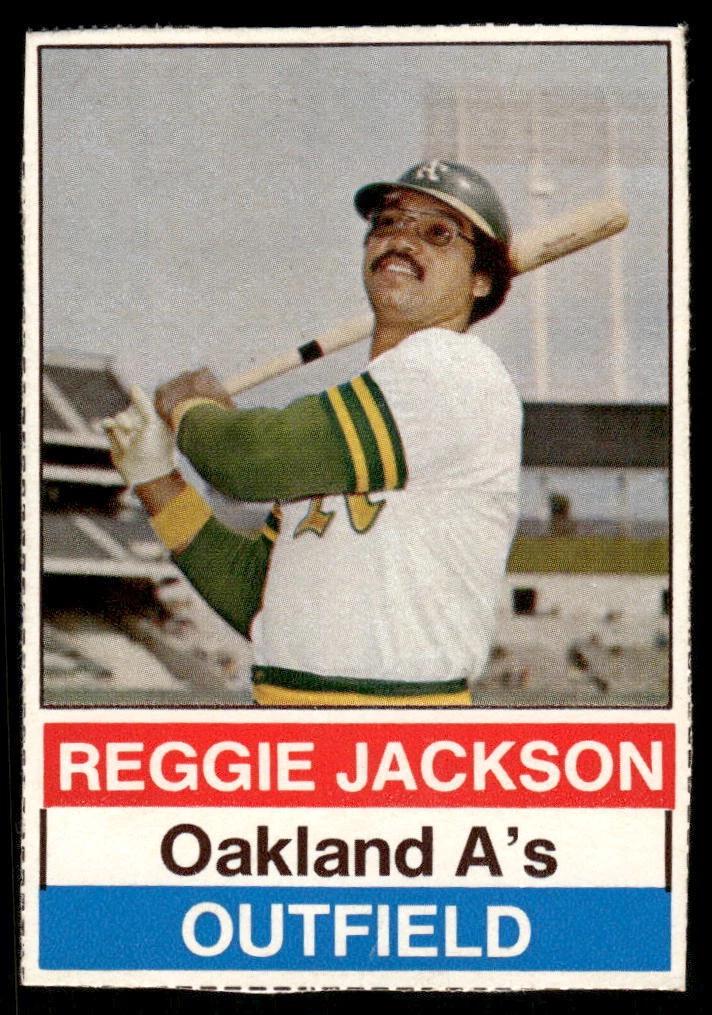 Reggie Jackson #146 1976 Hostess Baseball