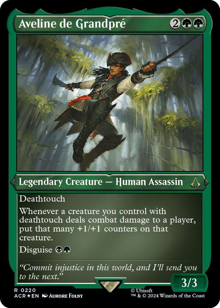 Aveline de Grandpre [Etched Foil] #220 Prices | Magic Assassin's