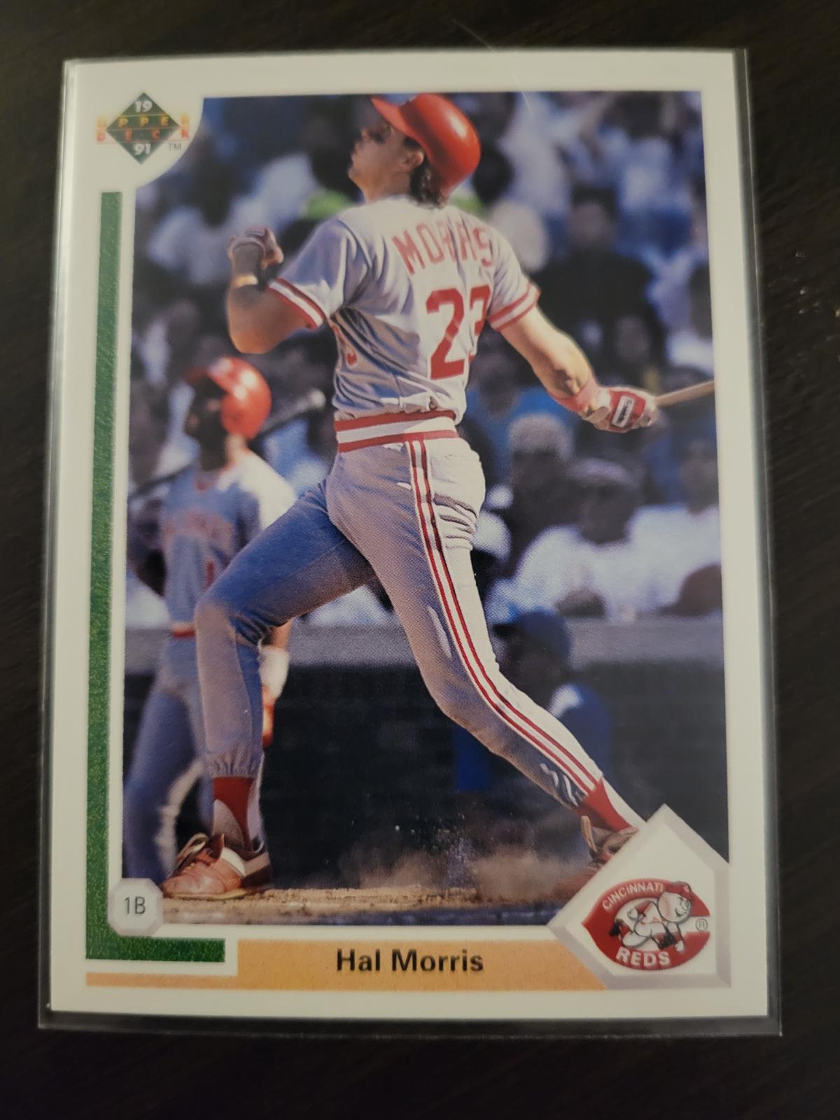 Hal Morris #351 Baseball Cards 1991 Upper Deck