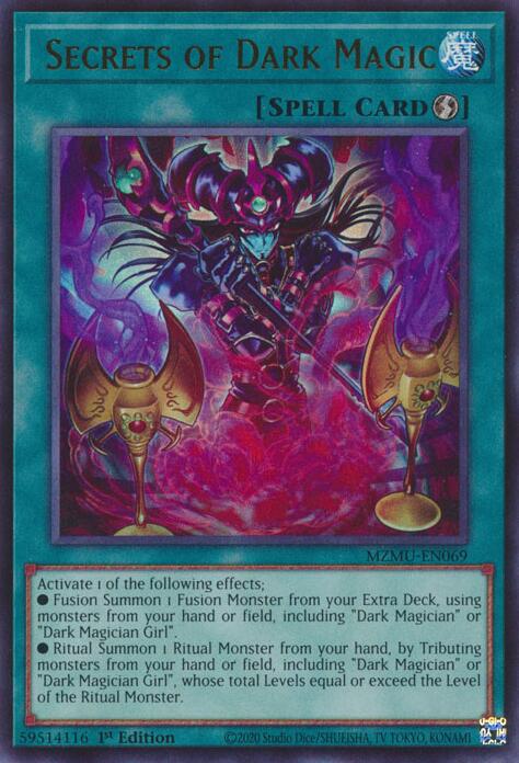 Secrets of Dark Magic MZMU-EN069 Prices | YuGiOh Maze of Muertos