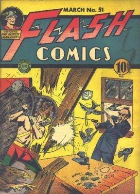 Flash Comics #51 (1944) Comic Books Flash Comics