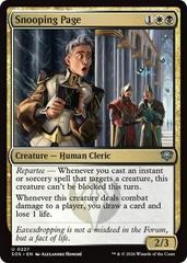 Snooping Page [Foil] #227
