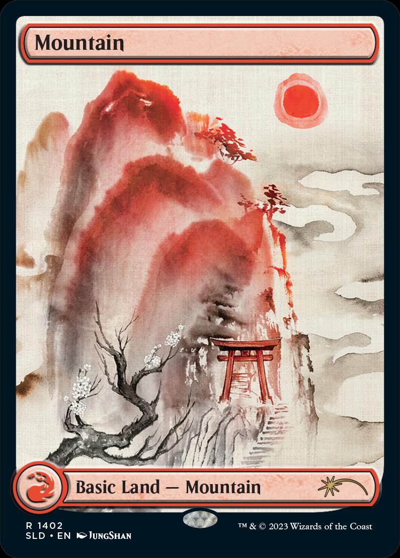 Mountain #1402 Magic Secret Lair Drop