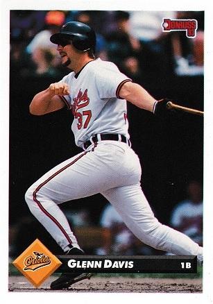 Glenn Davis #163 1993 Donruss Baseball