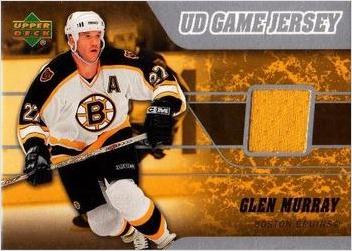 Glen Murray #J2-GM 2006 Upper Deck Game Jersey Hockey