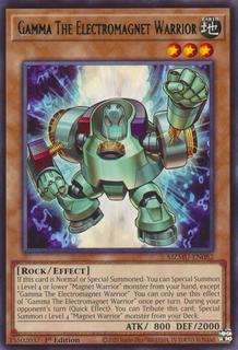 Gamma The Electromagnet Warrior MZMU-EN082