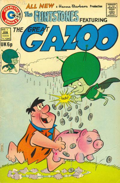 The Great Gazoo #4 (1974) Comic Books The Great Gazoo