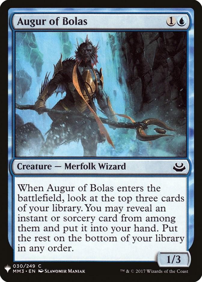 Augur of Bolas #30 Magic The List Reprints