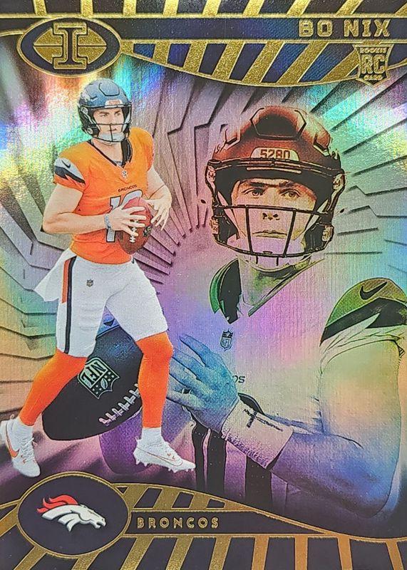 Bo Nix #22 Football Cards 2024 Panini Illusions