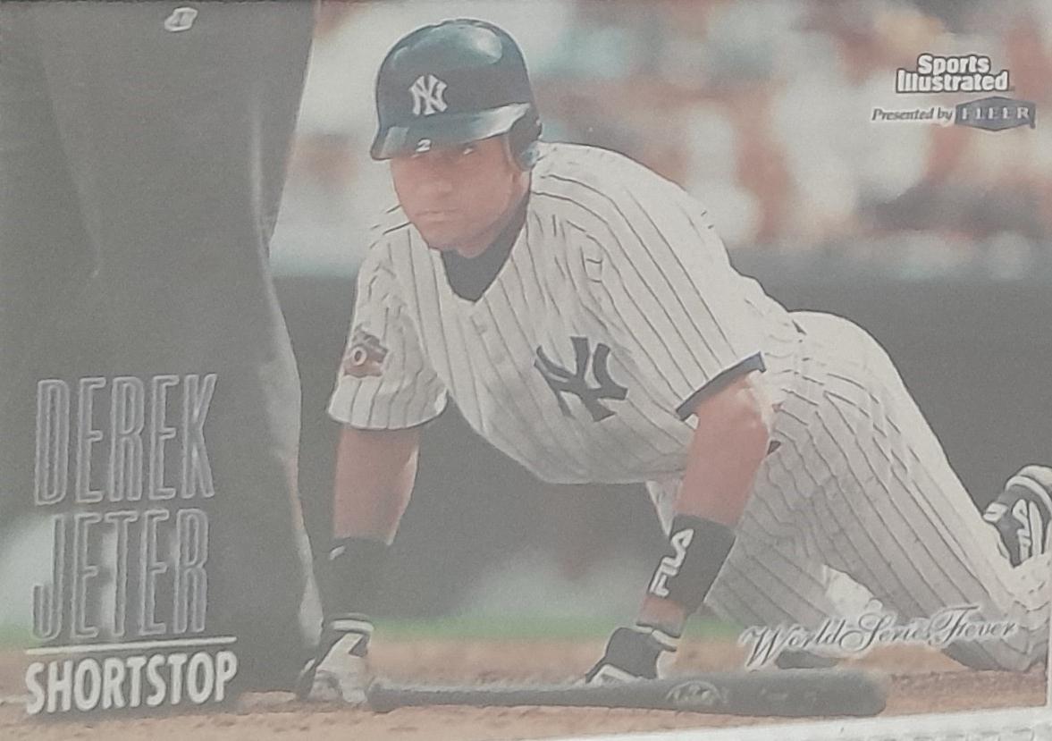 Derek Jeter #65 Baseball Cards 1998 Sports Illustrated World Series Fever MVP Collection