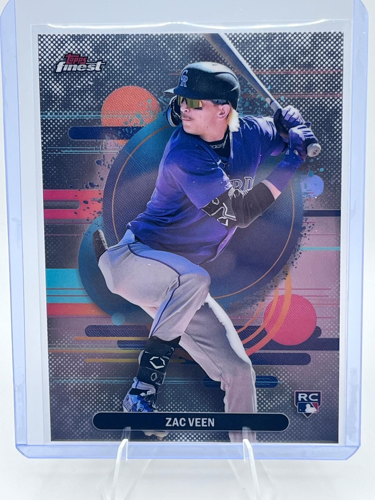 Zac Veen #192 2025 Topps Finest Baseball