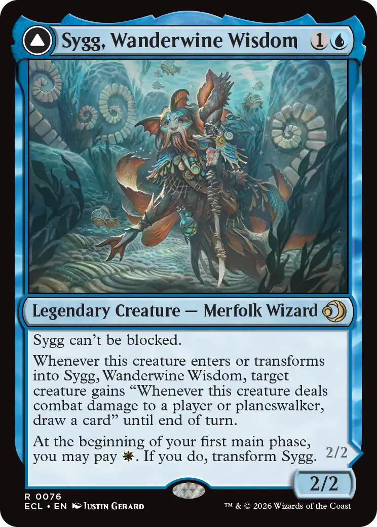 Sygg, Wanderwine Wisdom (Magic Lorwyn Eclipsed)