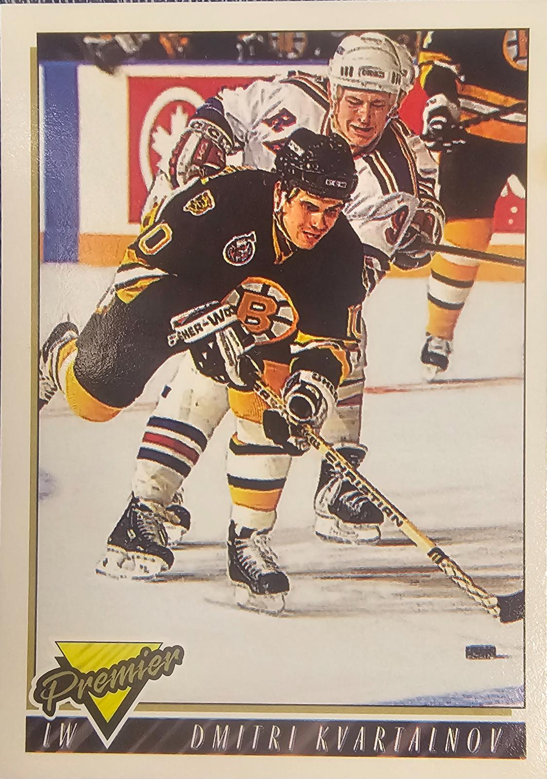 Dmitri Kvartalnov #197 Hockey Cards 1993 Topps Premier