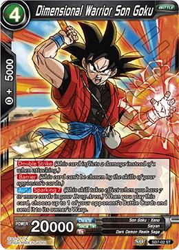 Dimensional Warrior Son Goku SD7-02 Dragon Ball Super Miraculous Revival