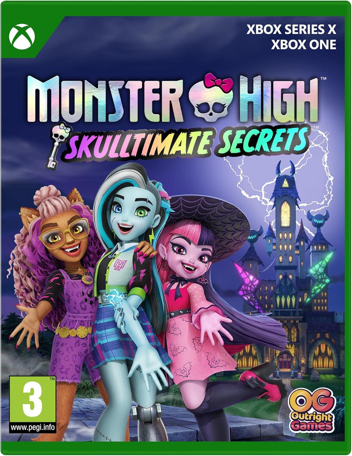 Carátula de Monster High: Skulltimate Secrets para Xbox Series X (edición PAL España)