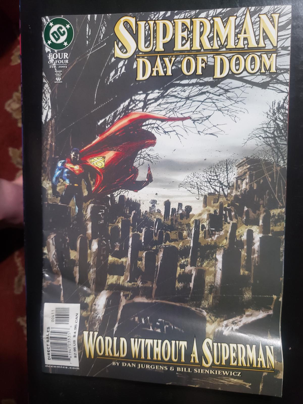 Superman: Day Of Doom - World Without A Superman #4 (2003) Comic Books Superman: Day Of Doom