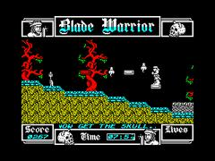 Gameplay | Blade Warrior ZX Spectrum