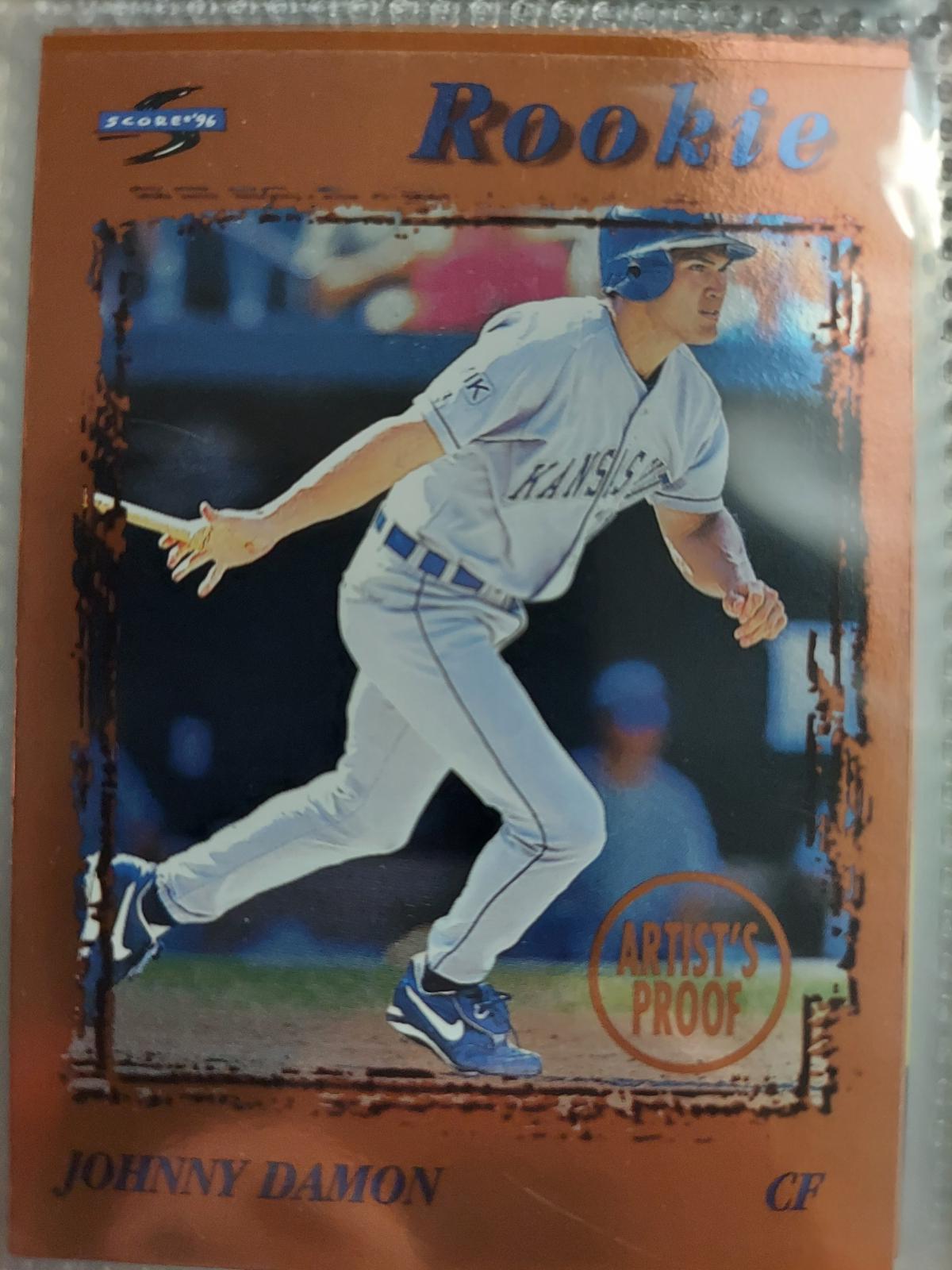 Johnny Damon #103 1996 Score Dugout Collection Baseball