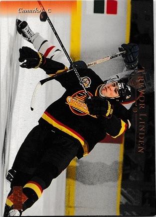 Trevor Linden #33 Hockey Cards 1995 Upper Deck