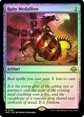 Ruby Medallion [Foil] #295