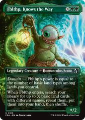 Fblthp, Knows the Way [Borderless Foil] #313