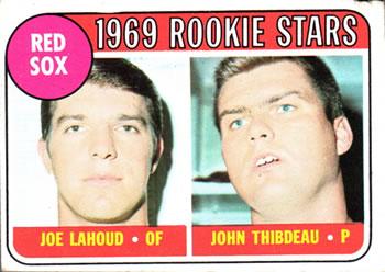 1969 Red Sox 1969 Rookie Stars: Joe Lahoud / John Thibdeau #189