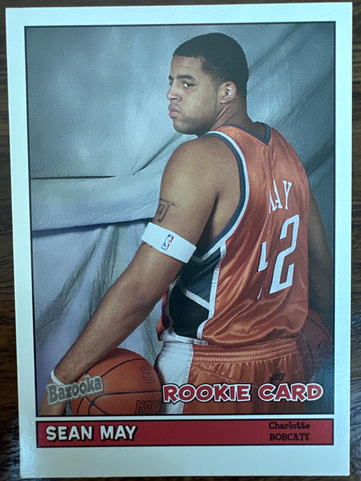 Sean May #173 Basketball Cards 2005 Topps Bazooka