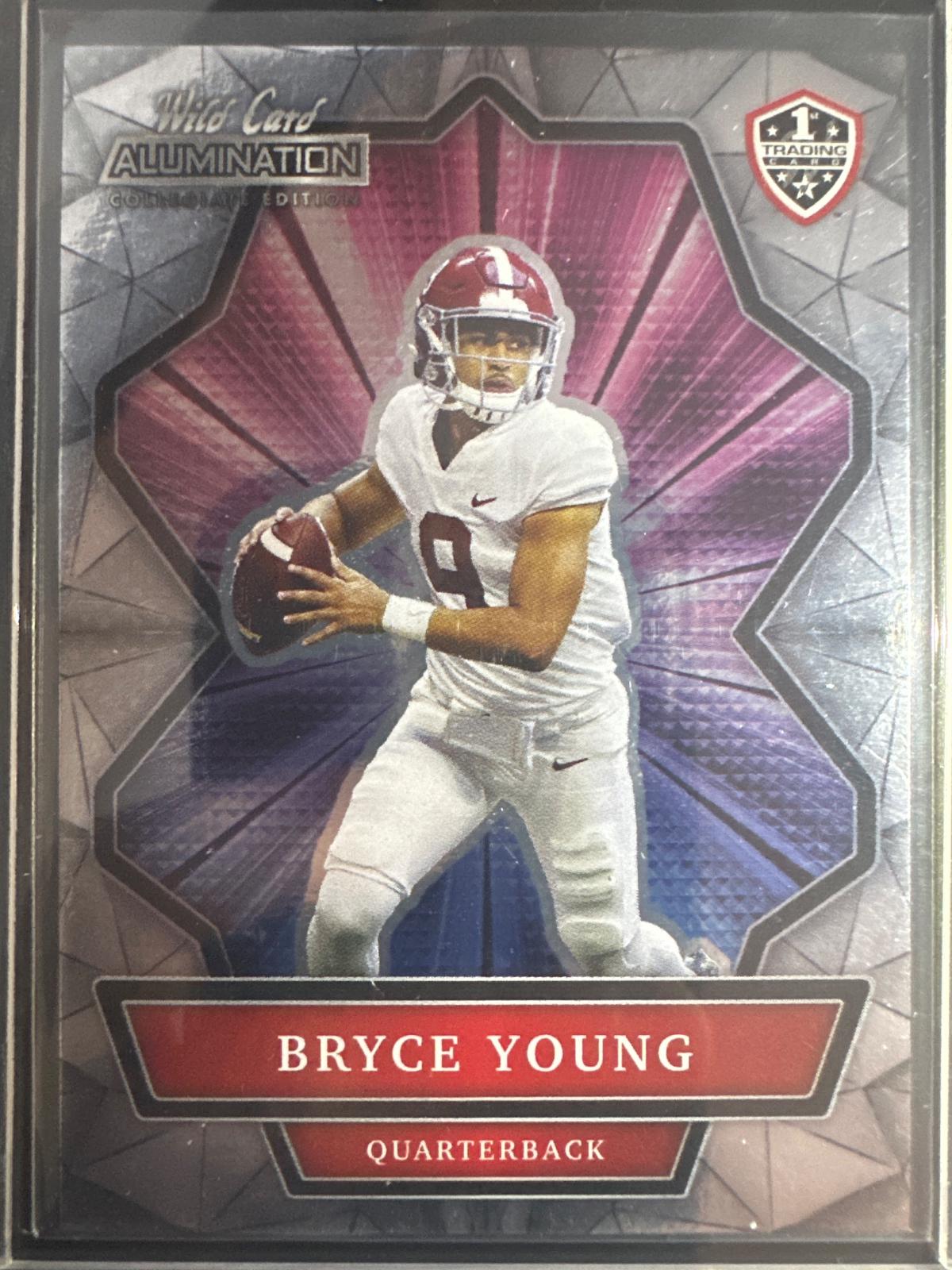 Bryce Young Football Cards 2021 Wild Card Alumination NIL