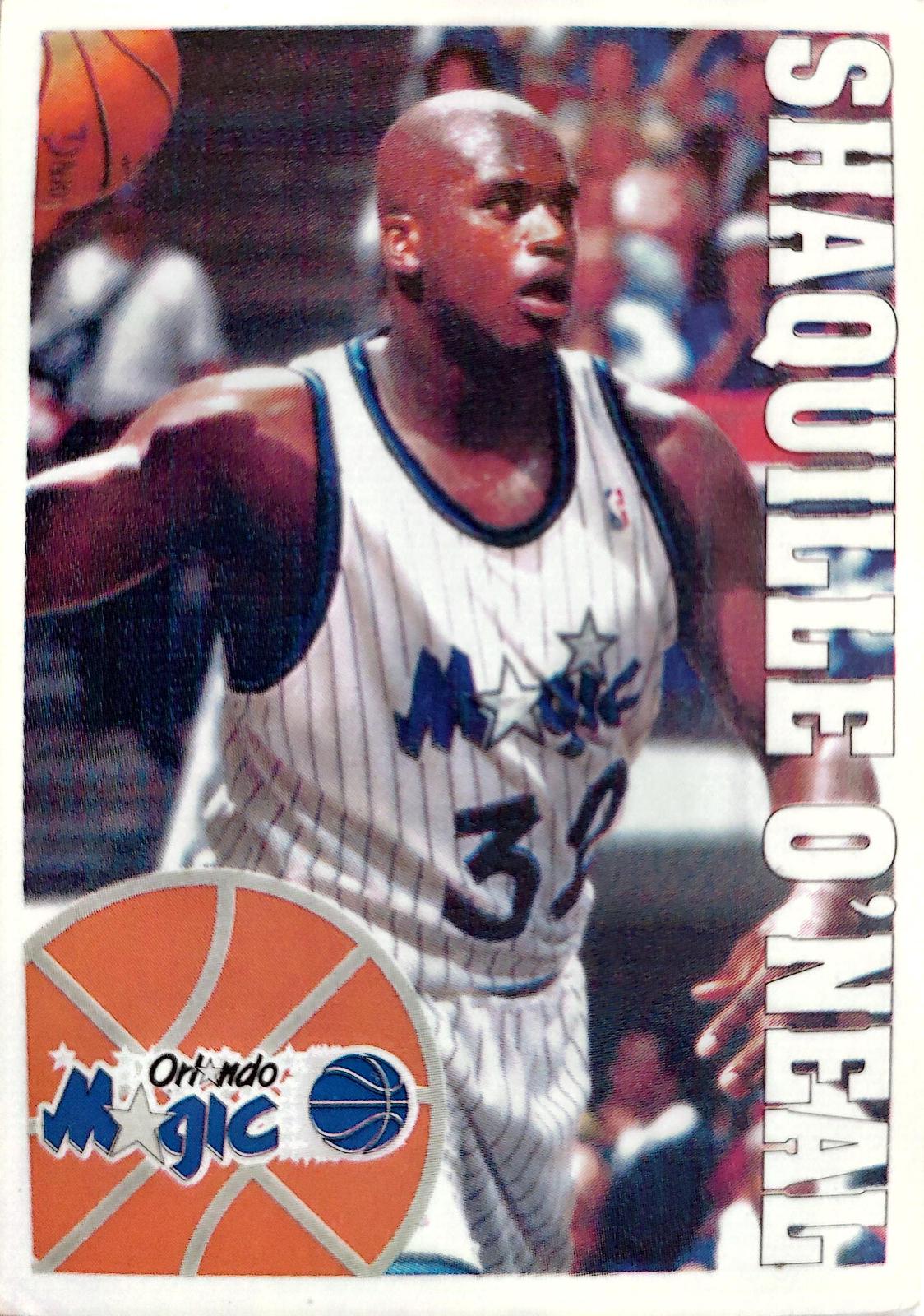 Shaquille O'Neal #40 1995 Panini Stickers Basketball