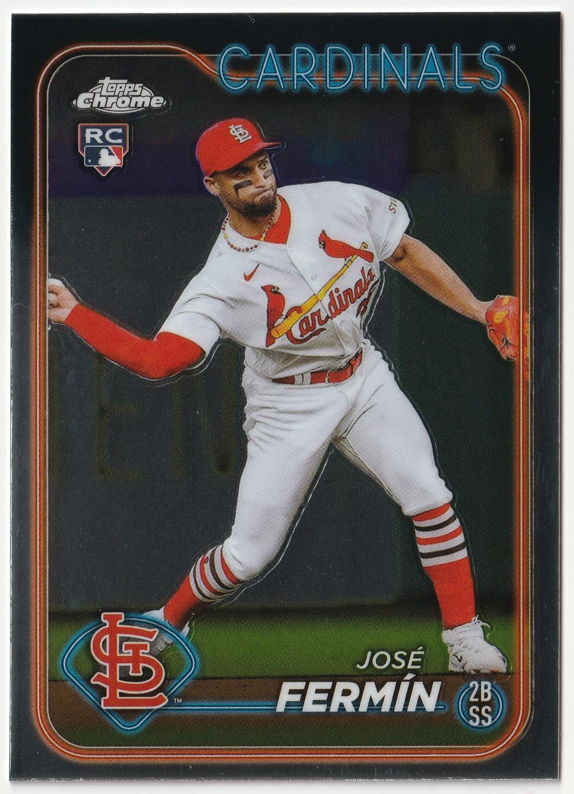 Jose Fermin #175 Baseball Cards 2024 Topps Chrome