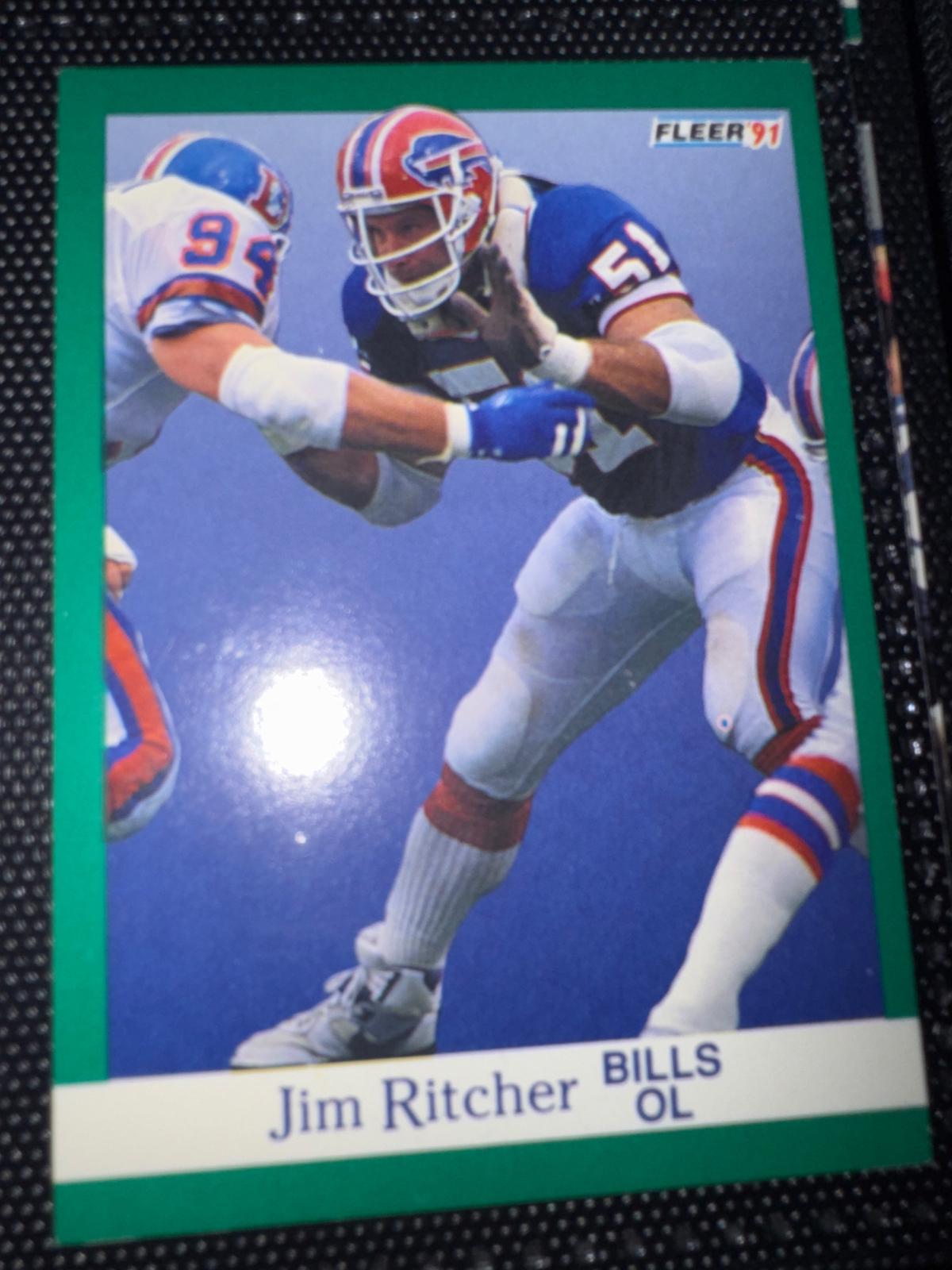 Jim Ritcher Falcons Jim Ritcher | Ungraded | 1991 Fleer