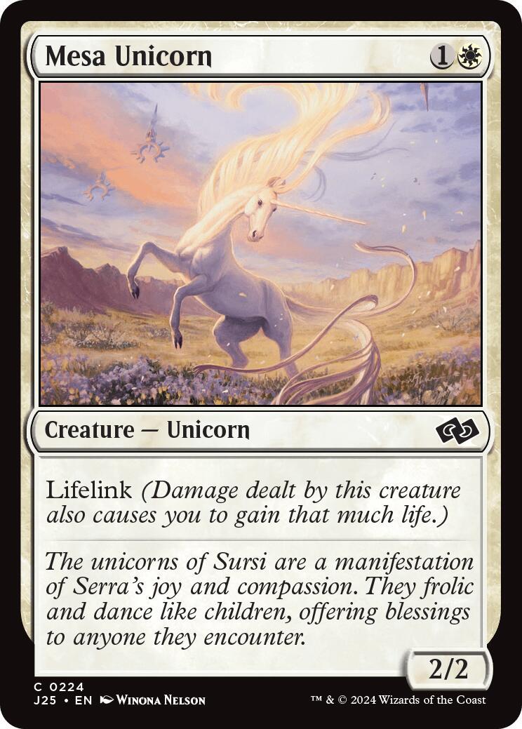 Mesa Unicorn (Magic Foundations Jumpstart)