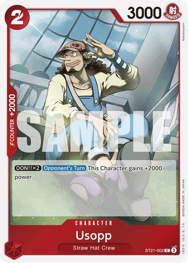 Usopp ST21-002 One Piece Starter Deck 21: Gear5