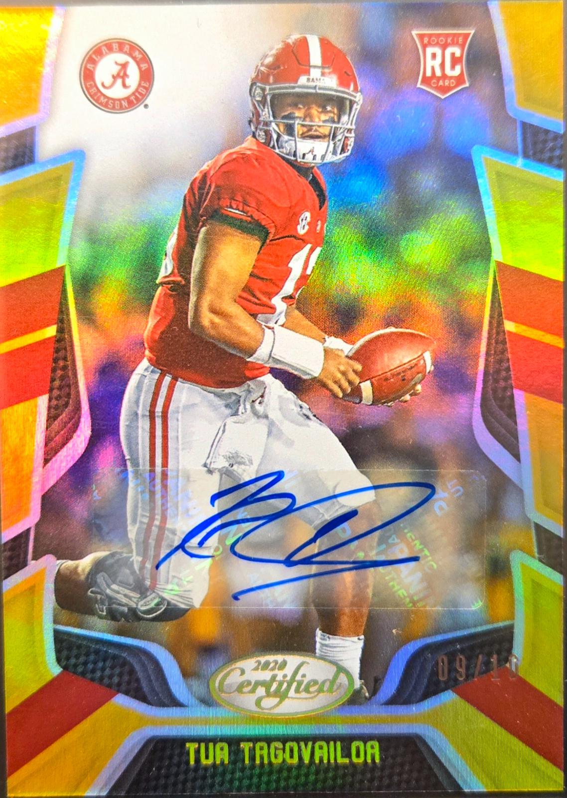 Tua Tagovailoa [Signature Mirror Gold] #6