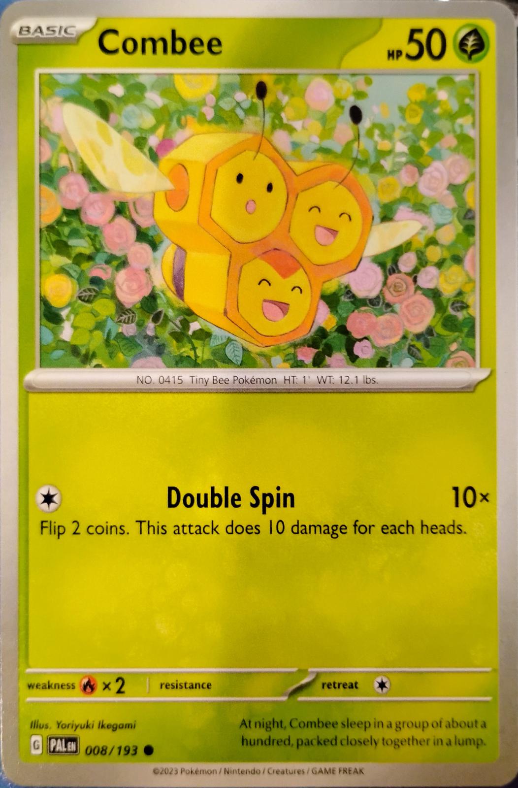 Combee #8 Pokemon Paldea Evolved