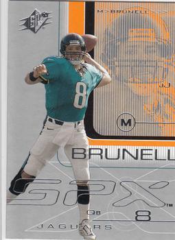 Mark Brunell #40 Football Cards 2001 Spx